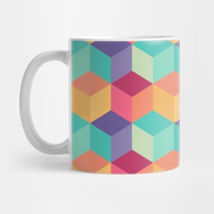 Quatro Rainbow Pattern Mug